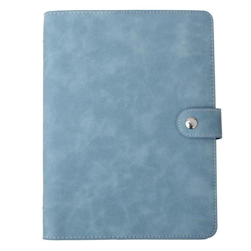 商品Multitasky|Vegan Leather Organizational Notebook A5 with Sticky Note Ruler,价格¥236,第1张图片