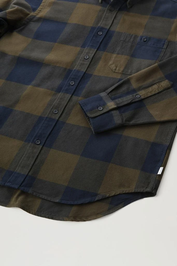 商品Woolrich|Trout Run Flannel Check Shirt - Men - Black,价格¥525,第3张图片详细描述