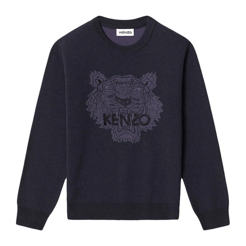 KENZO 女士深蓝色棉卫衣 FB52PU5843XA-76 商品