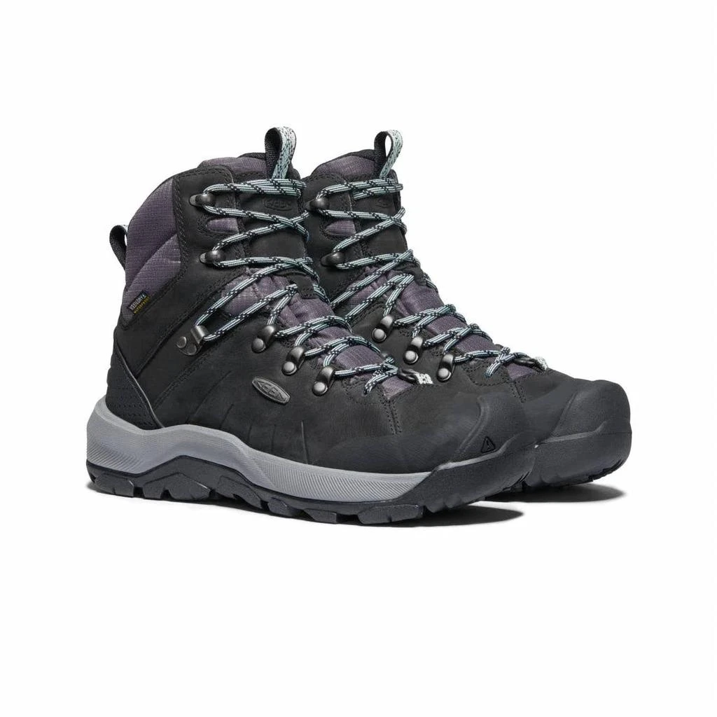 商品Keen|Women's Revel Iv Mid Polar Winter Boots In Black/harbor Gray,价格¥934,第1张图片