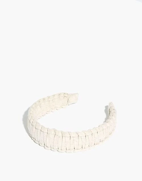 商品Madewell|Macramé Linen Headband,价格¥175,第1张图片详细描述