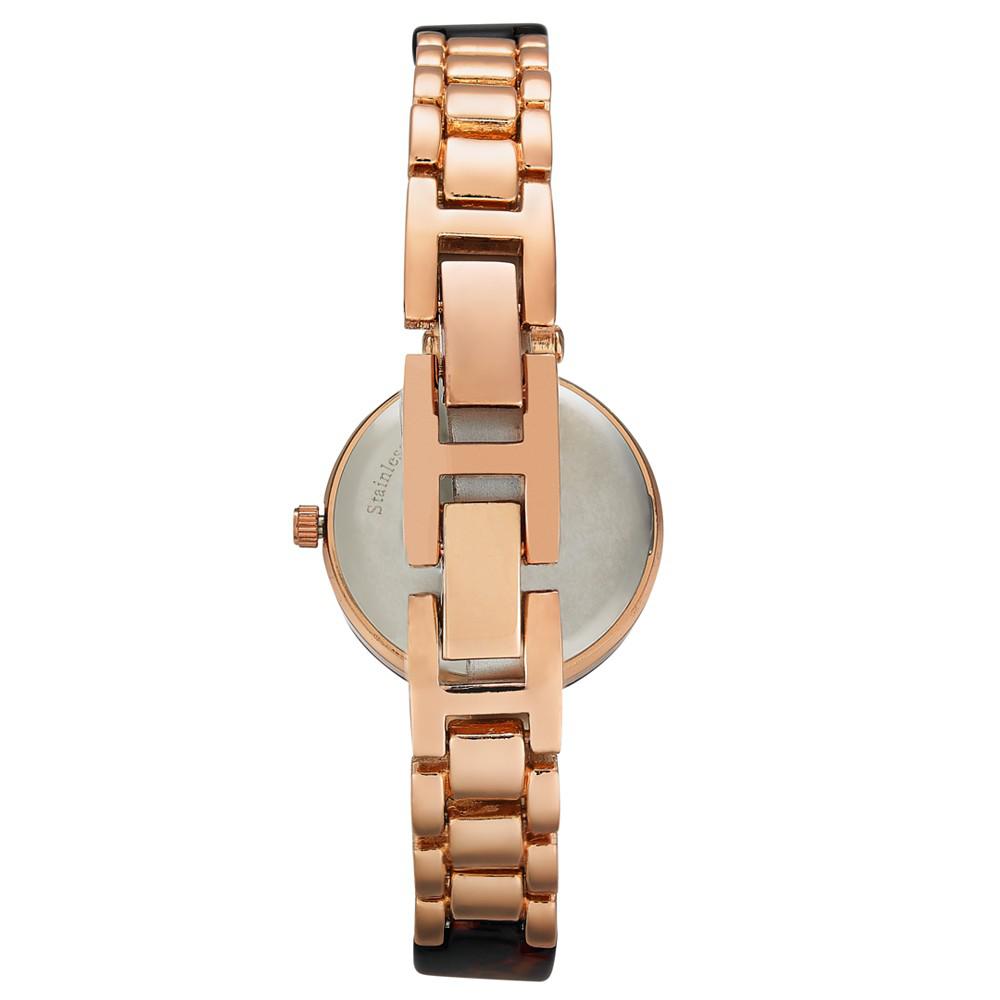 Women's Tort-Look Resin Bangle Bracelet Watch 30mm, Created for Macy's商品第3张图片规格展示