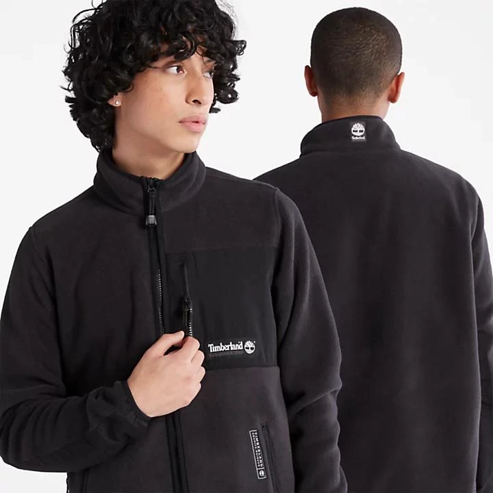 All Gender Polartec® Fleece Jacket in Black 商品
