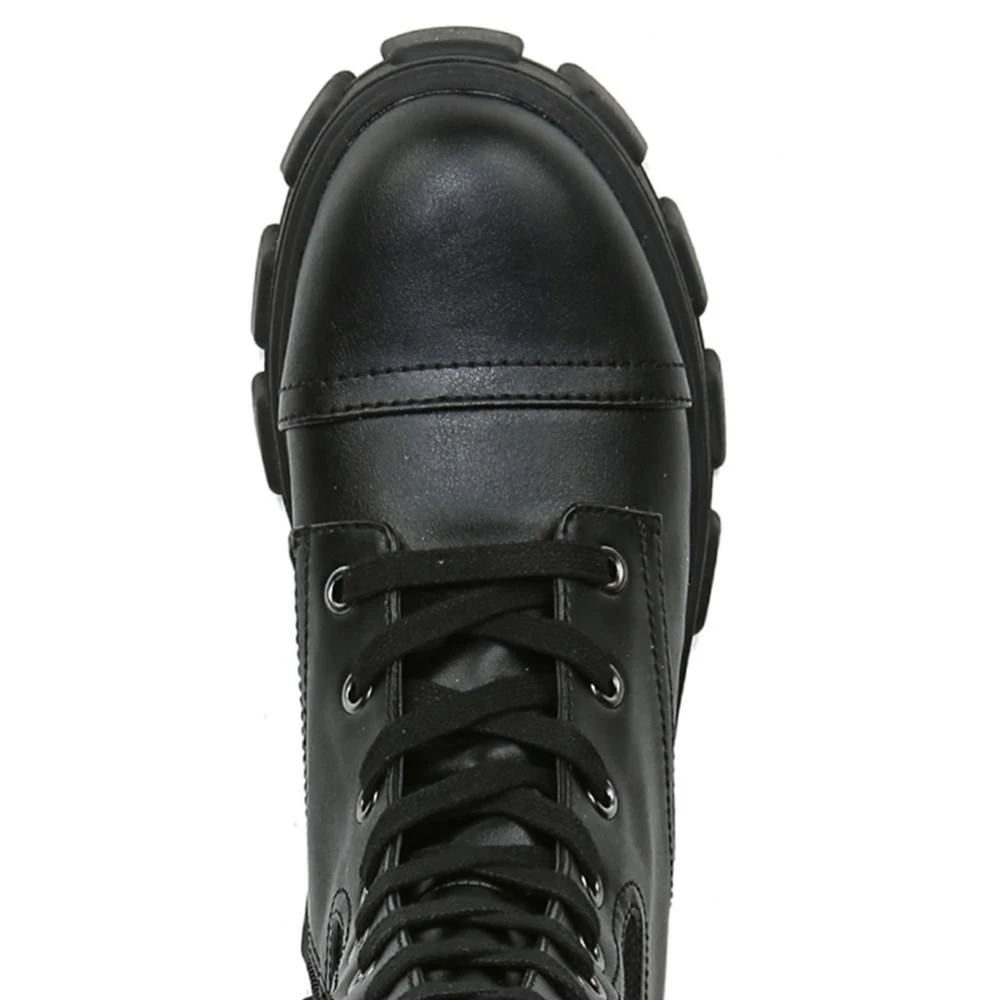 商品Sam Edelman|Women's Dinah Lace-Up Lug Sole Combat Boots,价格¥745,第4张图片详细描述