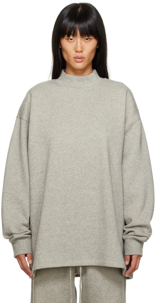 商品Essentials|Gray Relaxed Sweatshirt,价格¥399,第1张图片