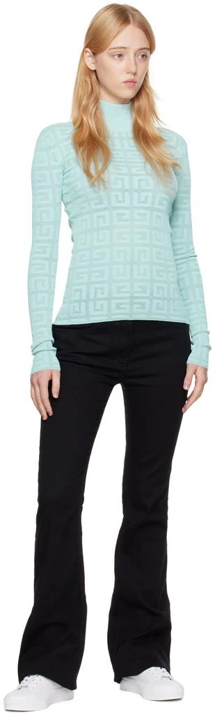 商品Givenchy|Blue Monogram Turtleneck,价格¥3723,第4张图片详细描述