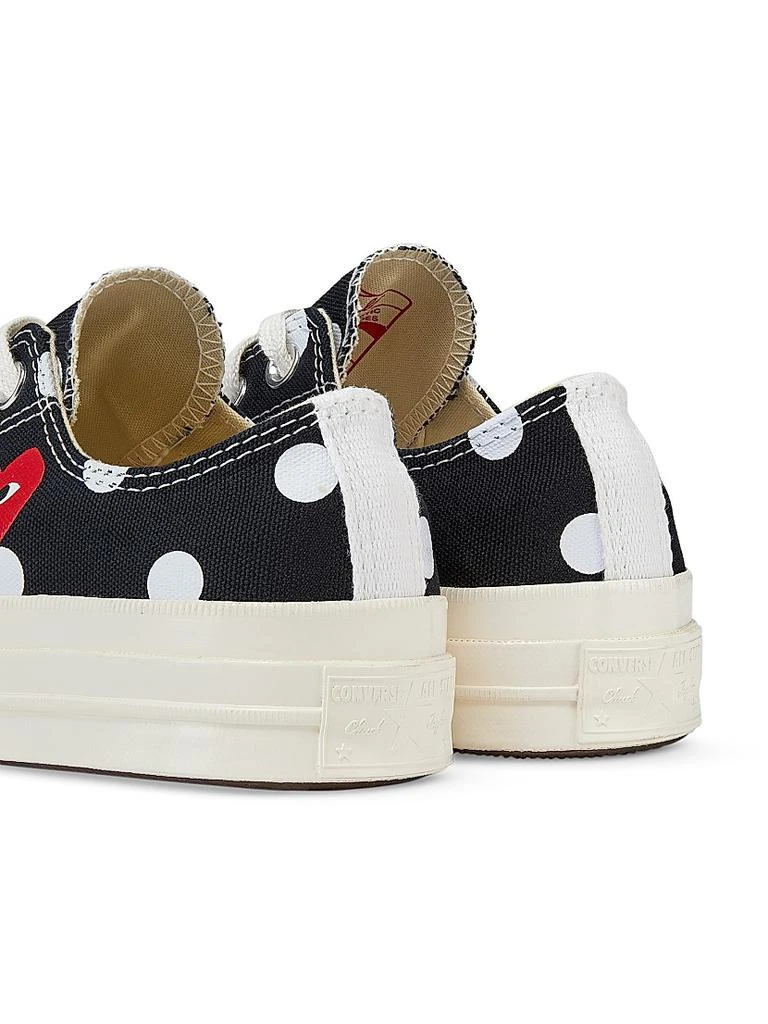 商品Comme des Garcons|CdG PLAY x Converse Women's Chuck Taylor All Star Polka Dot Low-Top Sneakers,价格¥843,第3张图片详细描述