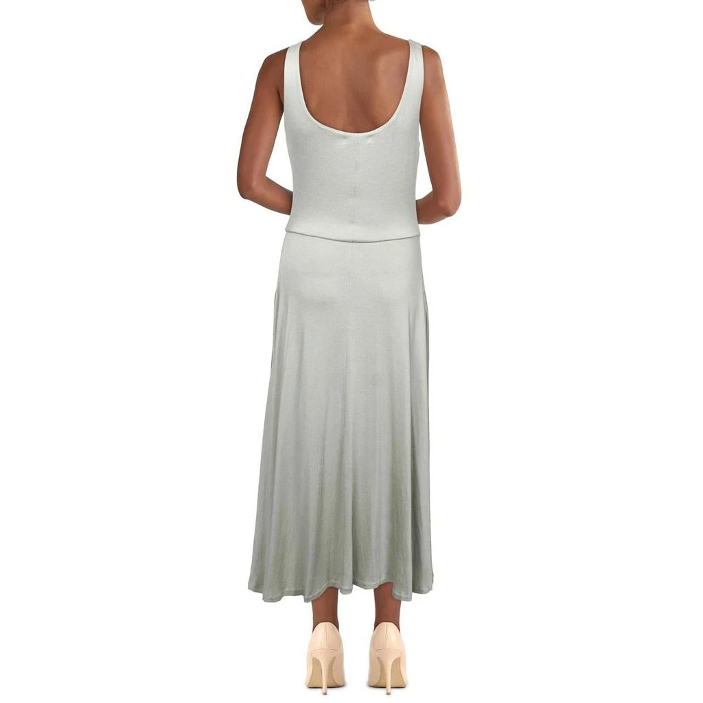 商品Vince|Vince Womens Handkerchief Hem Full Skirt Midi Dress,价格¥289,第2张图片详细描述