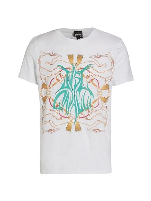 商品Just Cavalli|Graphic Short-Sleeve T-Shirt,价格¥513,第1张图片