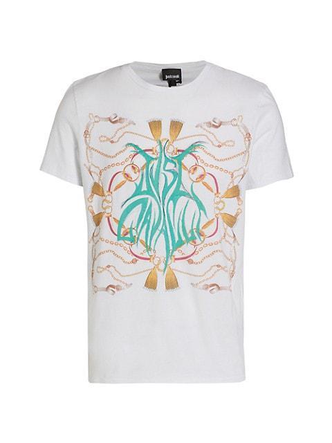 商品Just Cavalli|Graphic Short-Sleeve T-Shirt,价格¥988,第1张图片