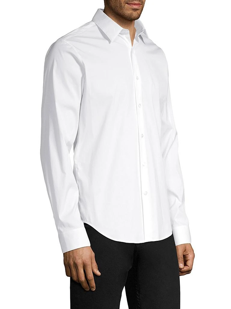 商品Theory|Sylvain Wealth Poplin Long-Sleeve Shirt,价格¥1665,第4张图片详细描述