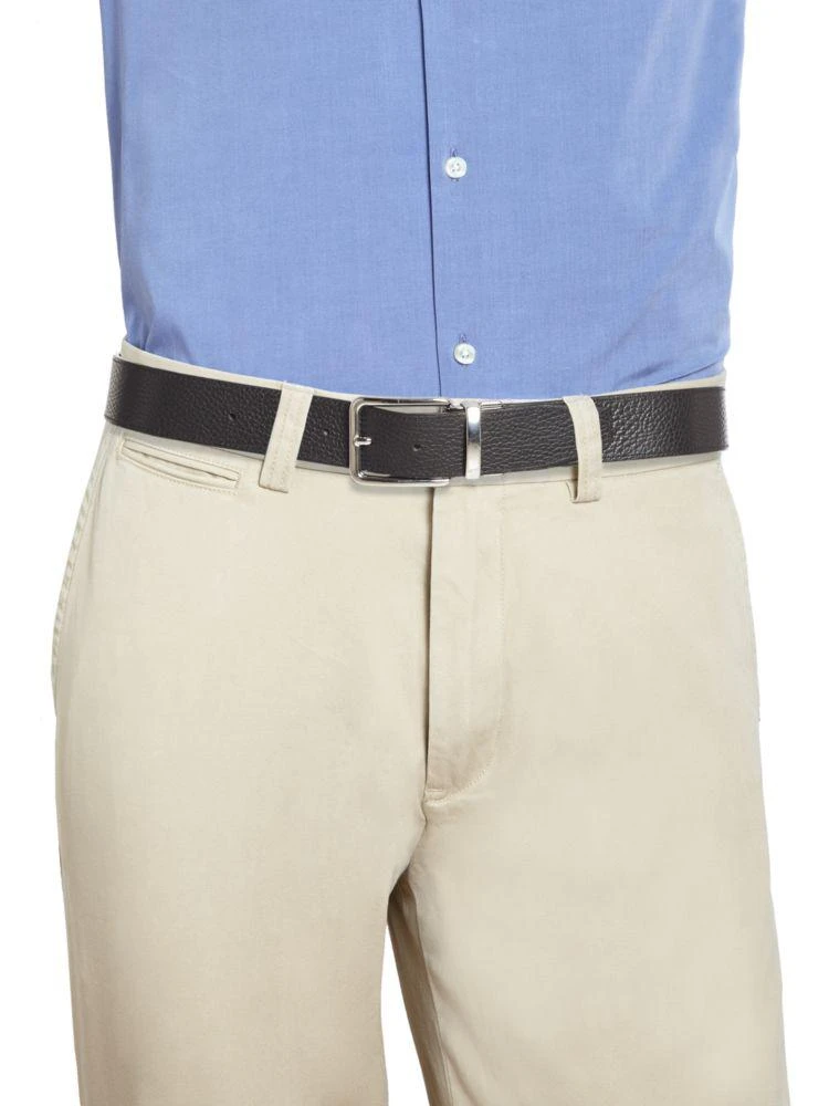 商品Saks Fifth Avenue|Reversible Pebbled Leather Belt,价格¥320,第3张图片详细描述