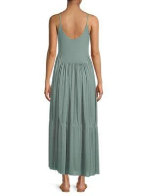 商品Vince|Camisole Tiered Midi Dress,价格¥552,第2张图片详细描述