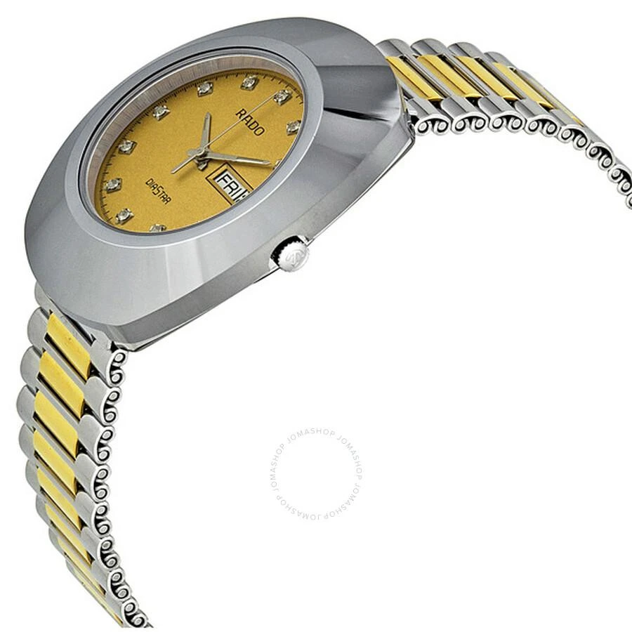 商品Rado|The Original Quartz Gold Dial Men's Watch R12391633,价格¥4297,第2张图片详细描述