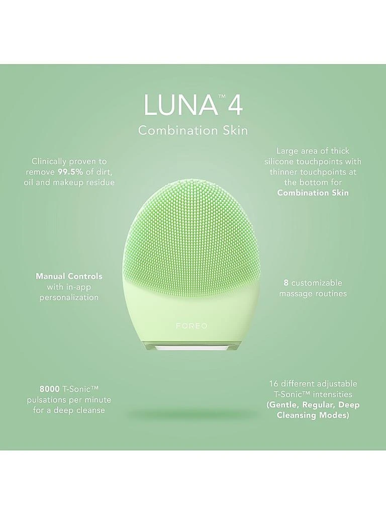 Luna 4 Facial Cleansing & Firming Massage Device For Combination Skin 商品