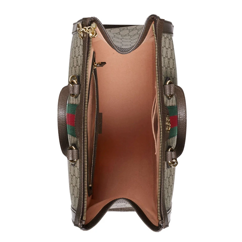 GUCCI/古驰 Ophidia女士中号米色帆布单肩手提包 524537 K05NB 8745 商品