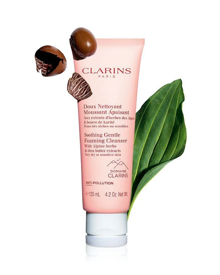 商品Clarins|Soothing Gentle Foaming Face Cleanser with Shea Butter 4.2 oz.,价格¥232,第4张图片详细描述