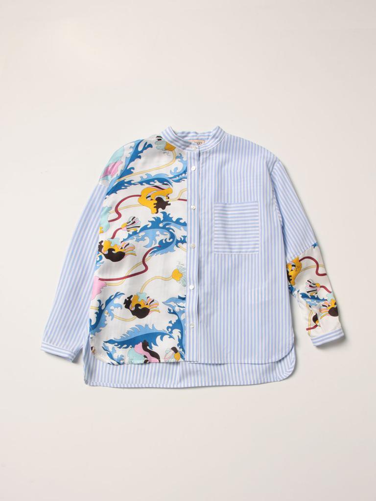 Emilio Pucci stretch cotton shirt商品第1张图片规格展示