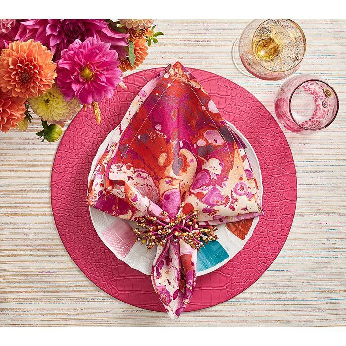 商品Kim Seybert|Croco Placemat, Set of 4,价格¥274,第2张图片详细描述