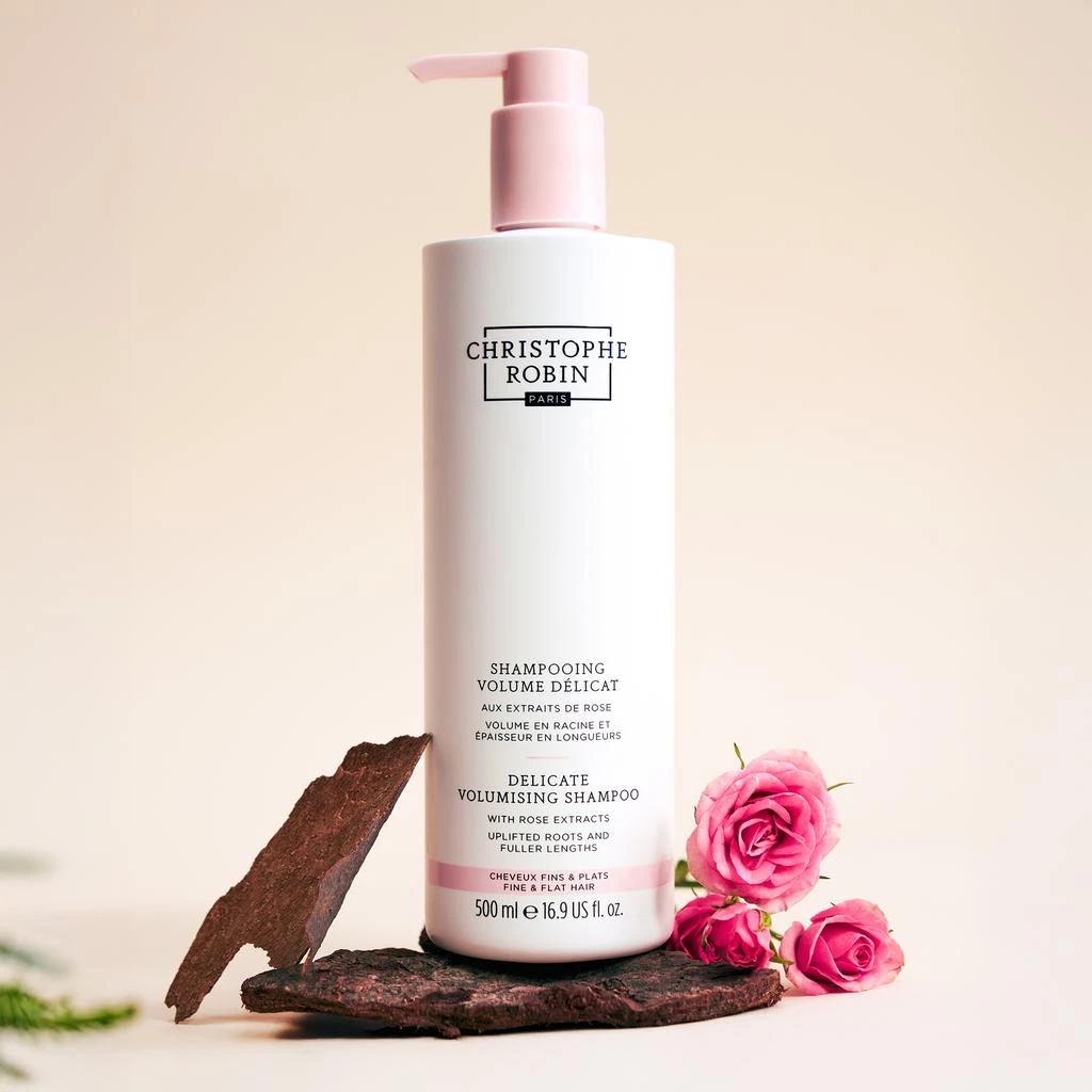商品Christophe Robin|Christophe Robin Delicate Volumising Shampoo with Rose Extracts 500ml,价格¥418,第2张图片详细描述