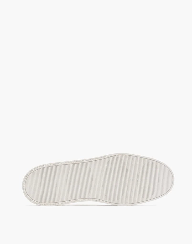 商品Madewell|Thousand Fell Vegan Leather Lace-Up Sneakers,价格¥944,第5张图片详细描述