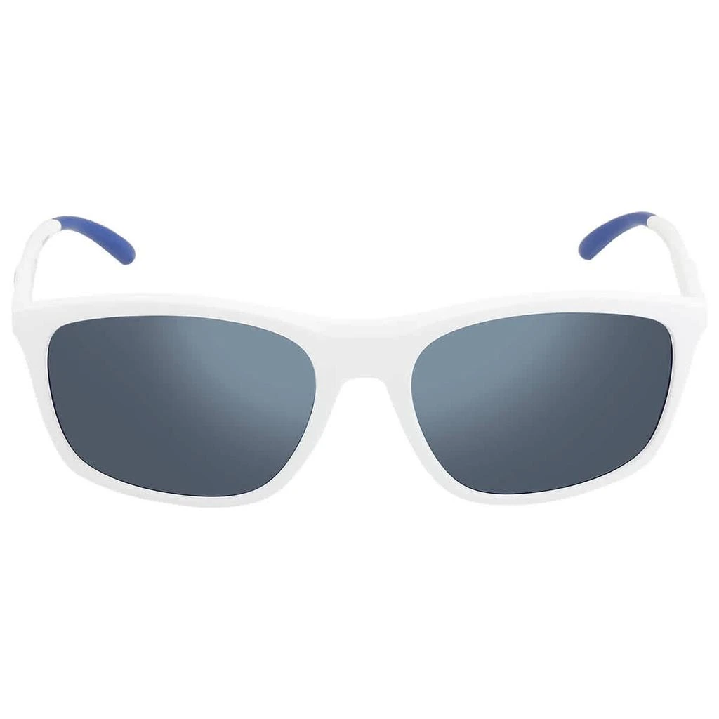 商品Emporio Armani|Blue Mirrored Blue Rectangular Men's Sunglasses EA4179 534455 59,价格¥600,第2张图片详细描述