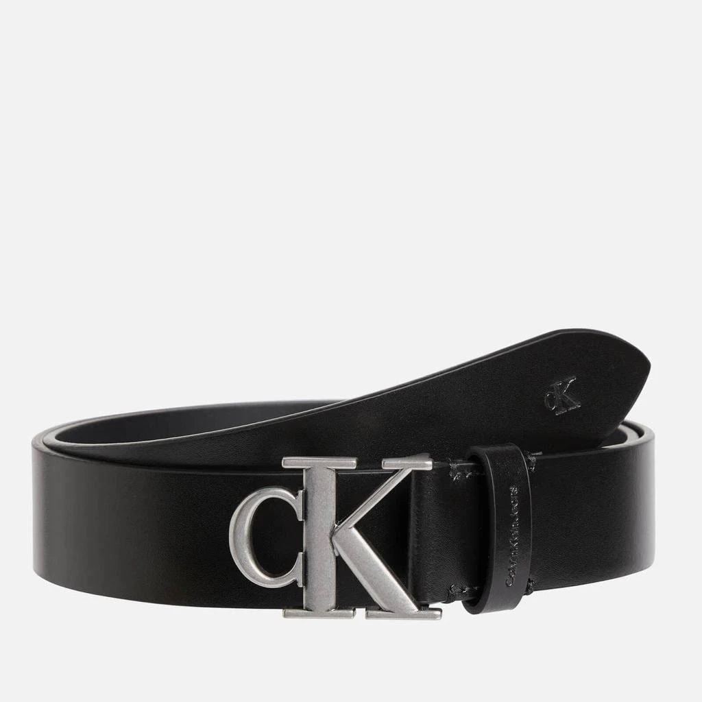 商品Calvin Klein|Calvin Klein Jeans Leather Belt,价格¥341,第1张图片