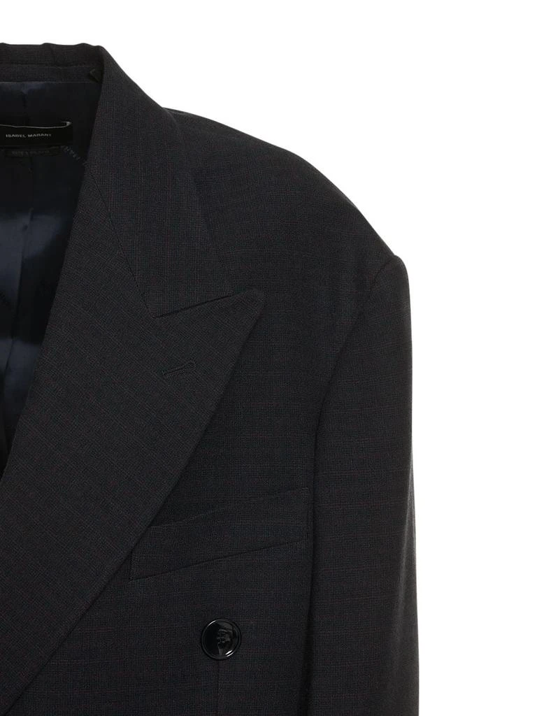 商品Isabel Marant|Klero Cotton Viscose Oversize Blazer,价格¥4950,第5张图片详细描述