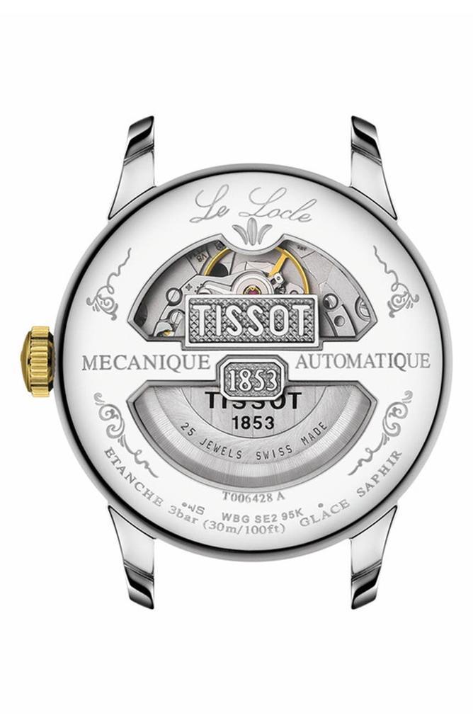 商品Tissot|Men's Le Locle Automatique Petite Seconde Watch, 39.3mm,价格¥3031,第4张图片详细描述