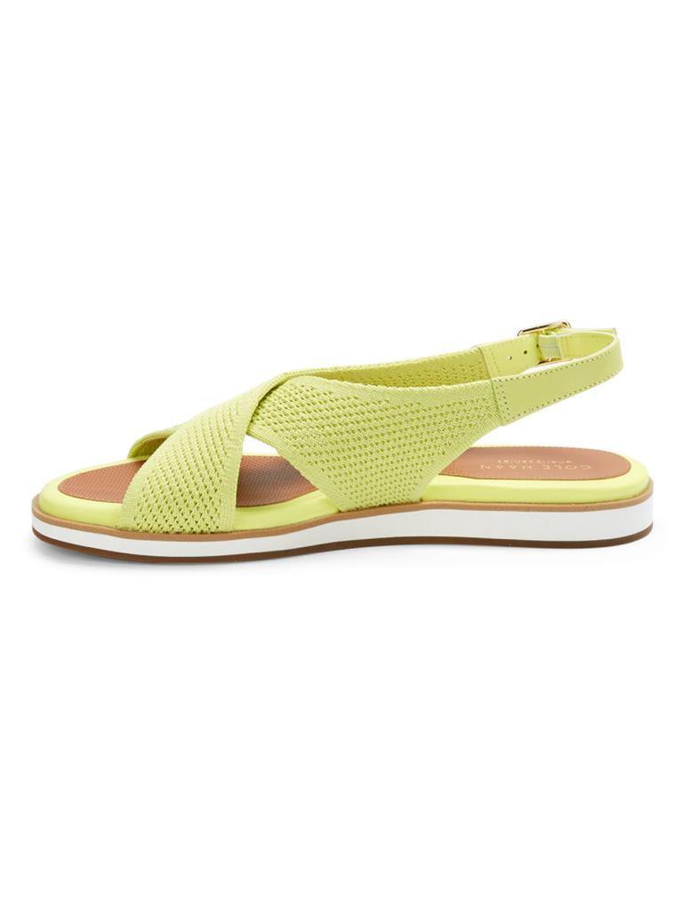 商品Cole Haan|Mikaela Crisscross Flat Sandals,价格¥404,第6张图片详细描述