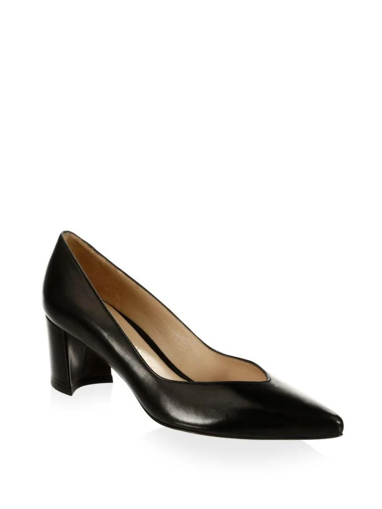 商品Stuart Weitzman|Everystep Leather Pumps,价格¥1126,第1张图片