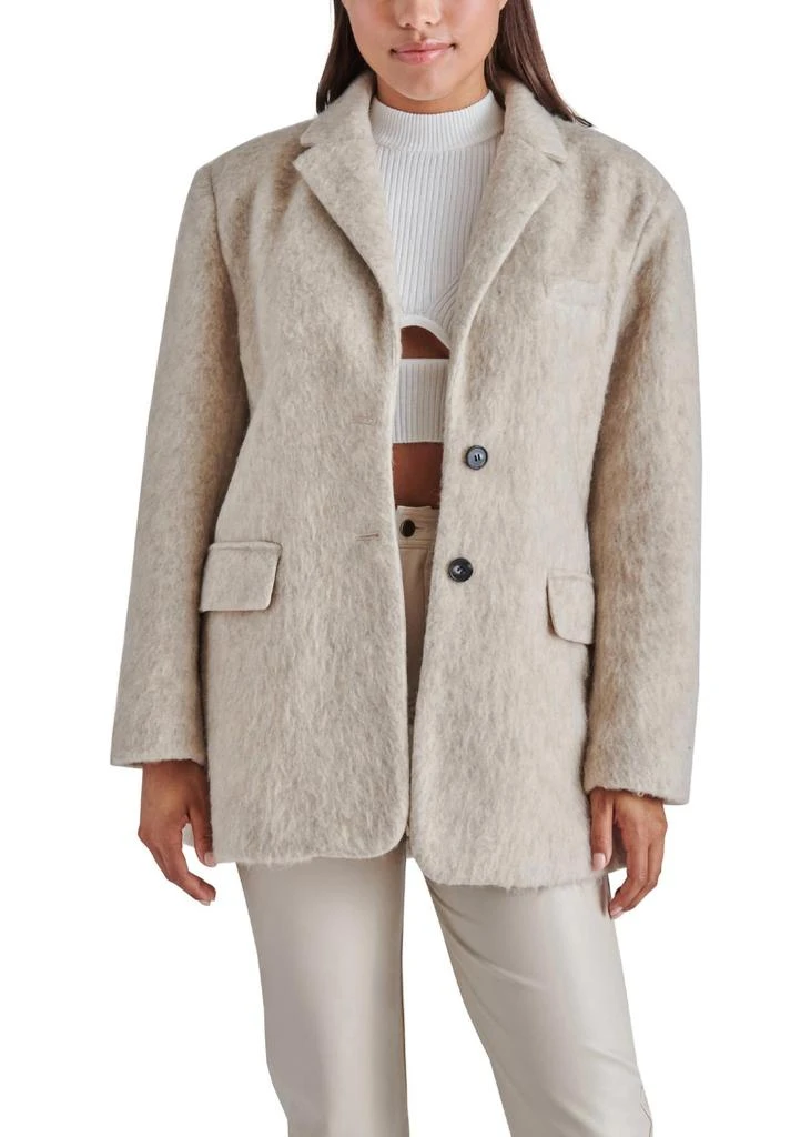 商品Steve Madden|Nana Blazer Coat In Oatmeal,价格¥577,第3张图片详细描述