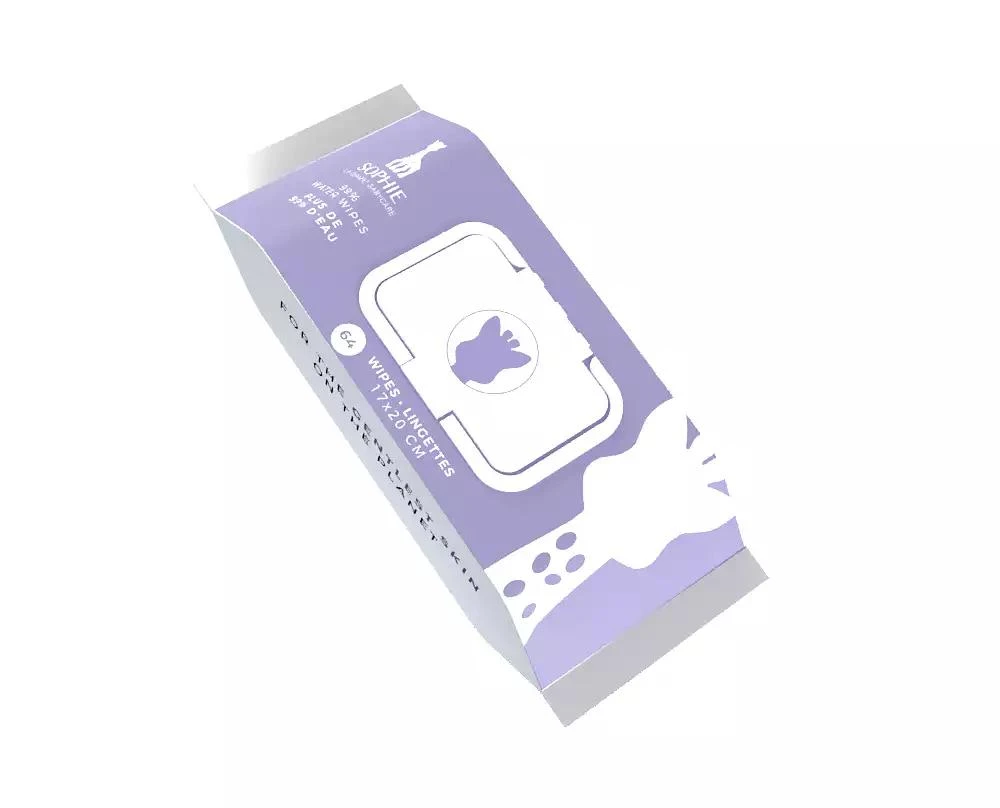 商品Sophie la Girafe Babycare|Water Wipes, 64 count-Case pack of 8,价格¥216,第3张图片详细描述