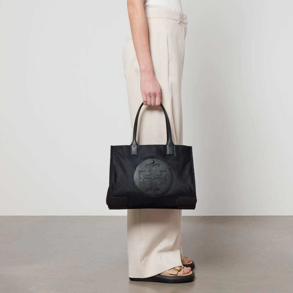 商品Tory Burch|Tory Burch Women's Ella Small Tote - Black,价格¥2274,第2张图片详细描述