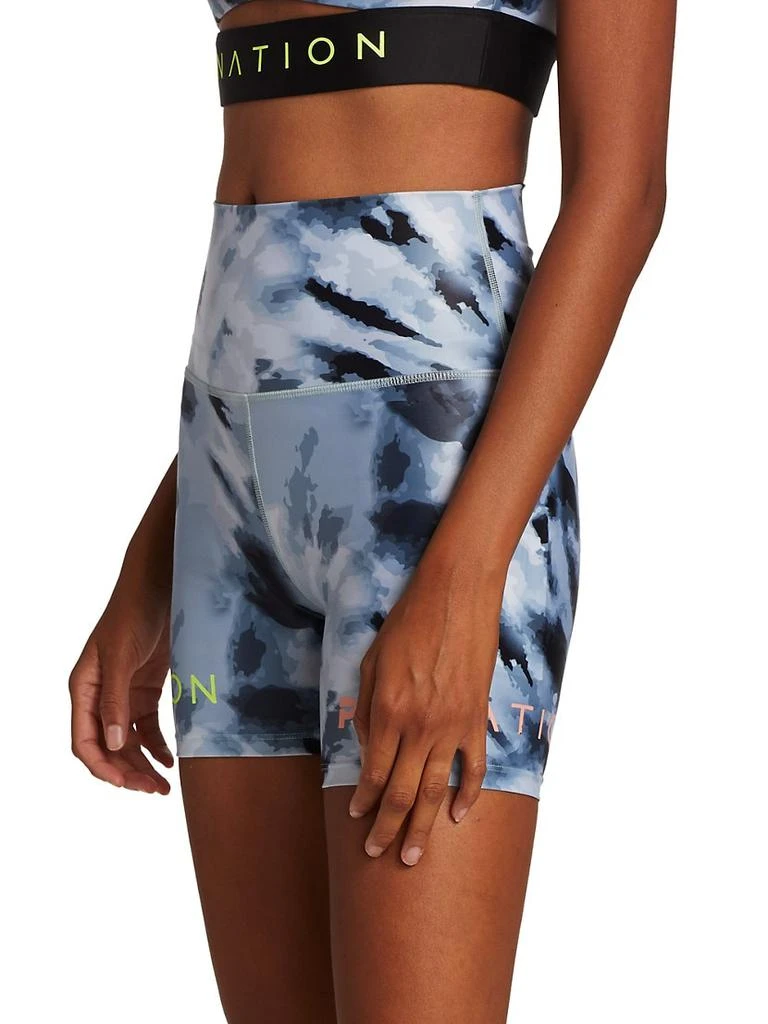 商品P.E Nation|Top Spin Print Bike Shorts,价格¥275,第4张图片详细描述