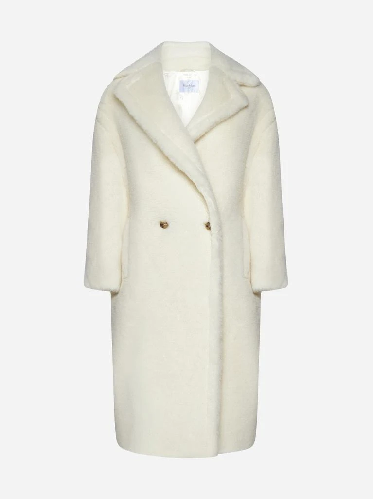 商品Max Mara|Teddy Bear Icon alpaca and wool blend coat,价格¥15203,第1张图片