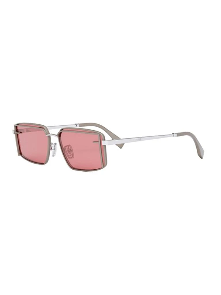 商品Fendi|Fendi Eyewear Rectangular Frame Sunglasses,价格¥2504,第2张图片详细描述