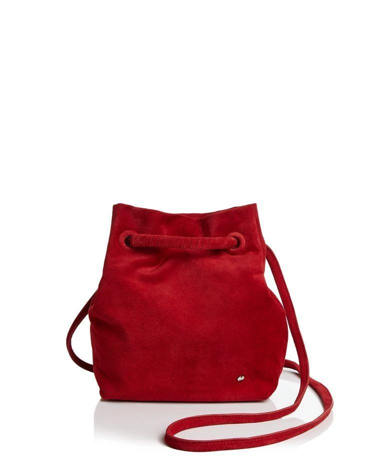 商品Halston Heritage|HALSTON Ali Drawstring Small Suede Crossbody ,价格¥1548,第1张图片