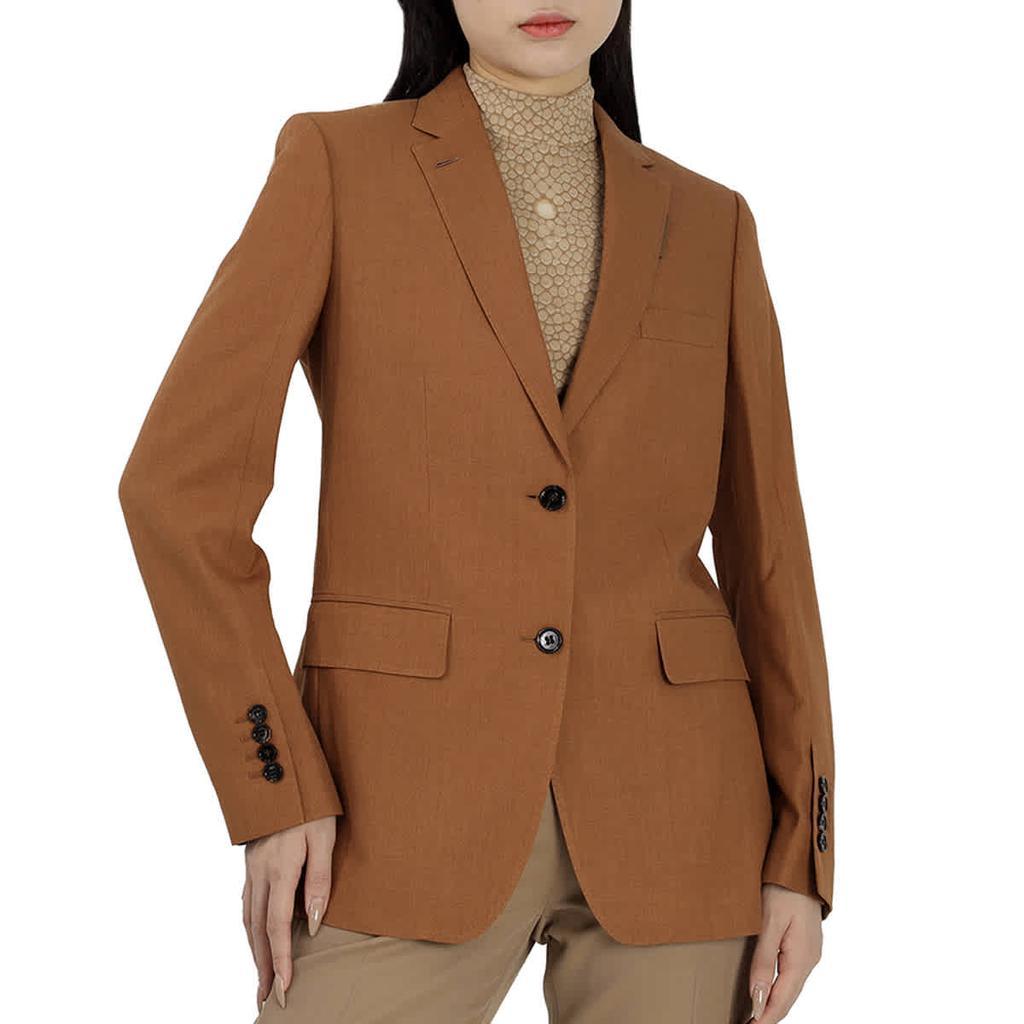 商品Burberry|Wool Silk Cotton Blazer Jacket,价格¥8610,第1张图片