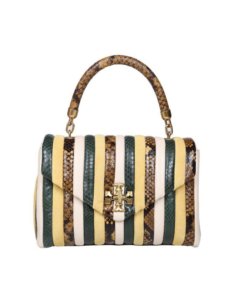 商品Tory Burch|Tory Burch Small Kira Striped Tote Bag,价格¥5622,第1张图片