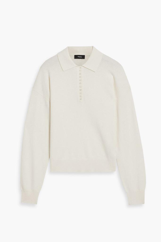 商品Theory|Button-detailed cashmere sweater,价格¥1037,第1张图片