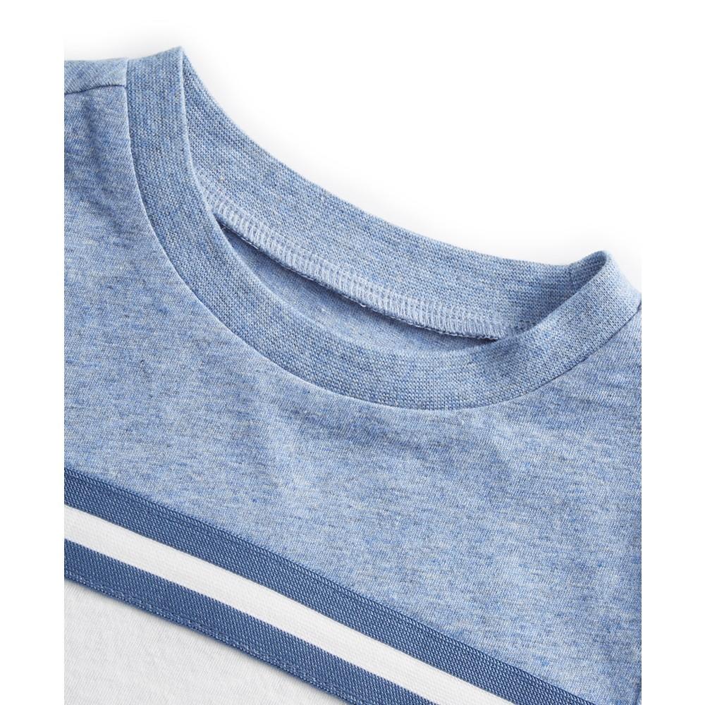 Baby Boys Sporty Stripe T-Shirt, Created for Macy's商品第3张图片规格展示