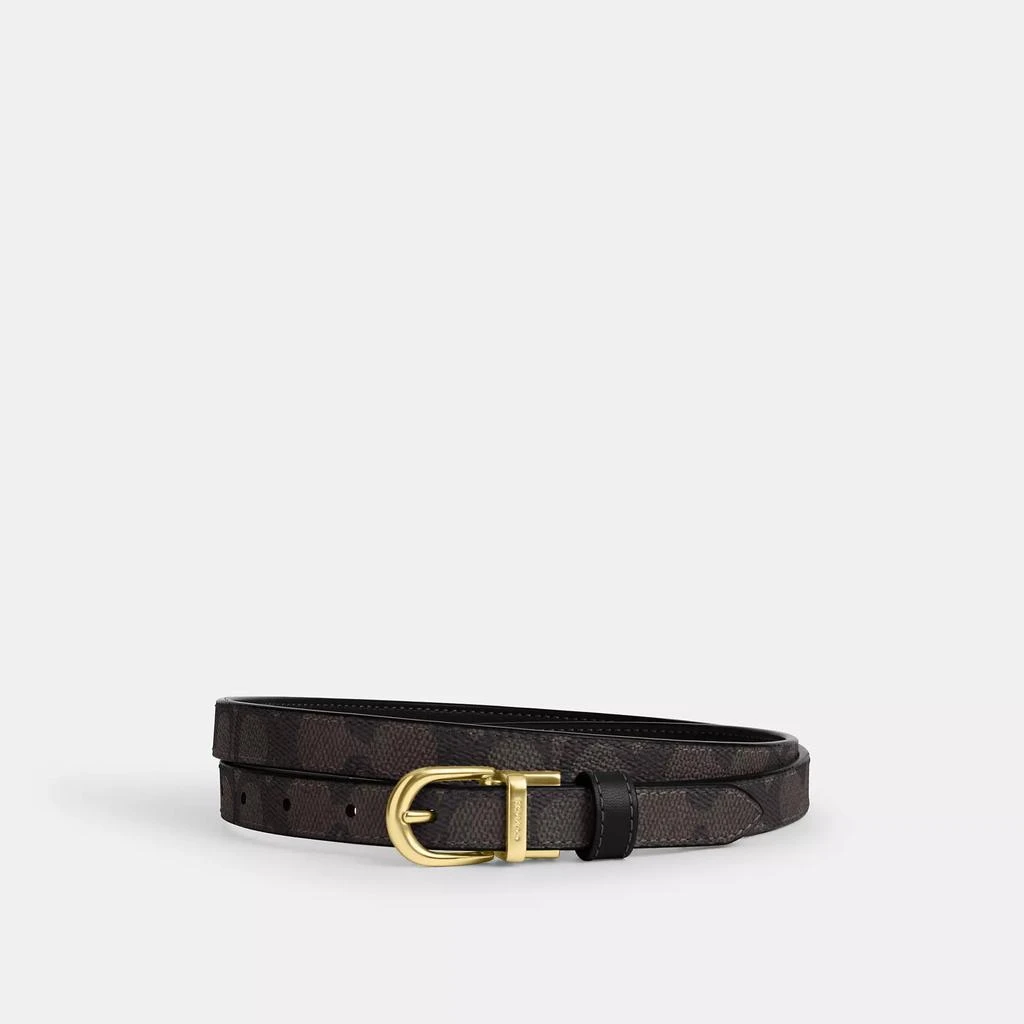 商品Coach|Classic Buckle Cut To Size Reversible Belt, 18 Mm,价格¥454,第1张图片