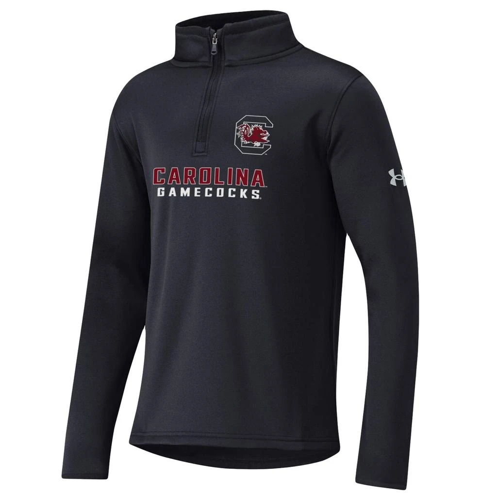 商品Under Armour|Under Armour South Carolina Fleece 3/Zip Jacket - Boys' Grade School,价格¥462,第1张图片