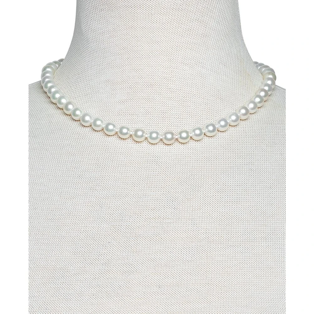 商品Belle de Mer|Belle de Mer Pearl 线莲, 18" 14k Gold A+ Akoya Cultured Pearl Strand (8-8-1/2mm),价格¥11619,第2张图片详细描述