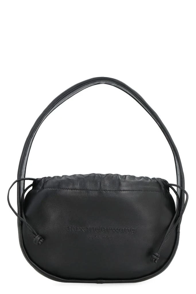 商品Alexander Wang|ALEXANDER WANG CINCH LEATHER SMALL HOBO BAG,价格¥3194,第1张图片