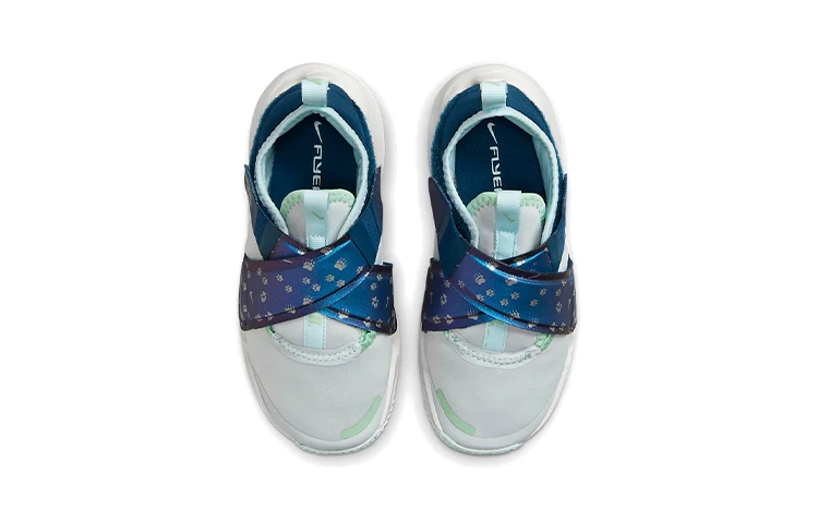 商品[国内直发] NIKE|[预售3天]Flex Advance SE 织物 防滑减震耐磨 低帮 儿童休闲鞋 灰蓝色 中小童,价格¥260,第5张图片详细描述