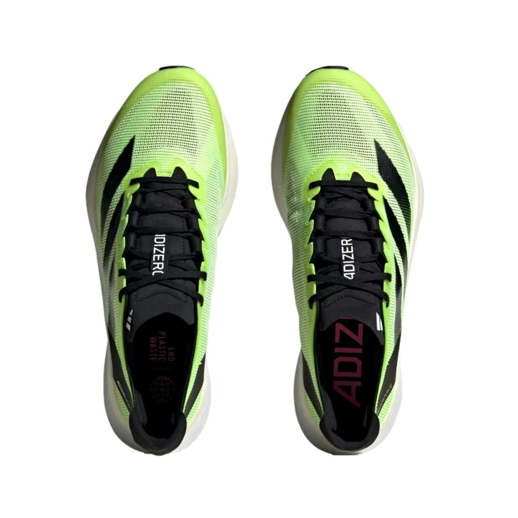 商品Adidas|Adidas Adizero Boston 12 Footwear White/Core Black-Lucid Lemon  HP9705 Men's,价格¥798,第2张图片详细描述