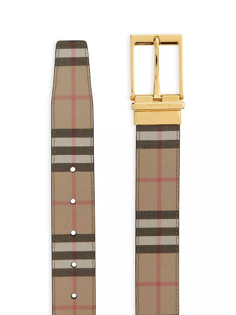 商品Burberry|Louis Check Belt,价格¥3826,第4张图片详细描述