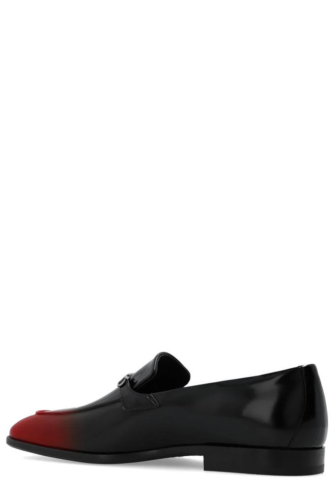 商品Salvatore Ferragamo|Salvatore Ferragamo Gancini-Plaque Slip-On Loafers,价格¥3936,第3张图片详细描述